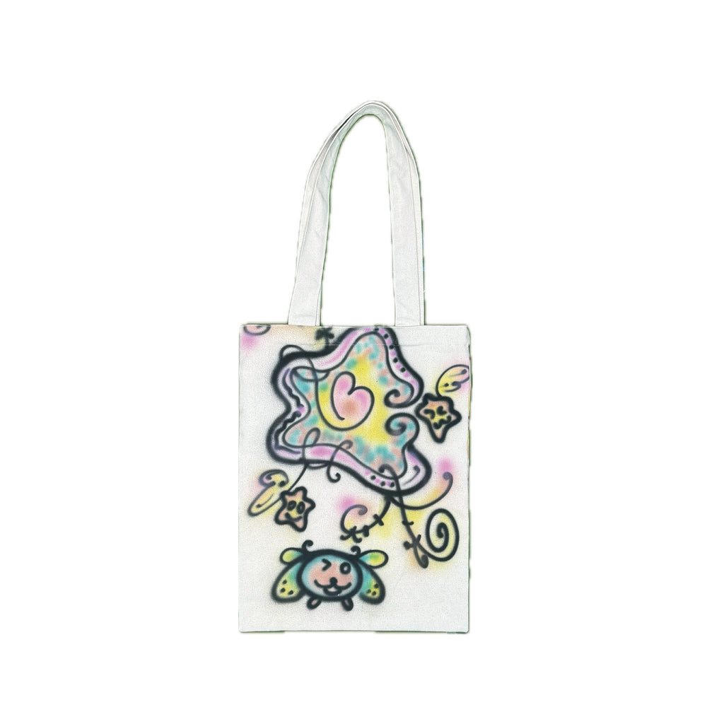 Star Tote Bag - Star Charm & Plaid