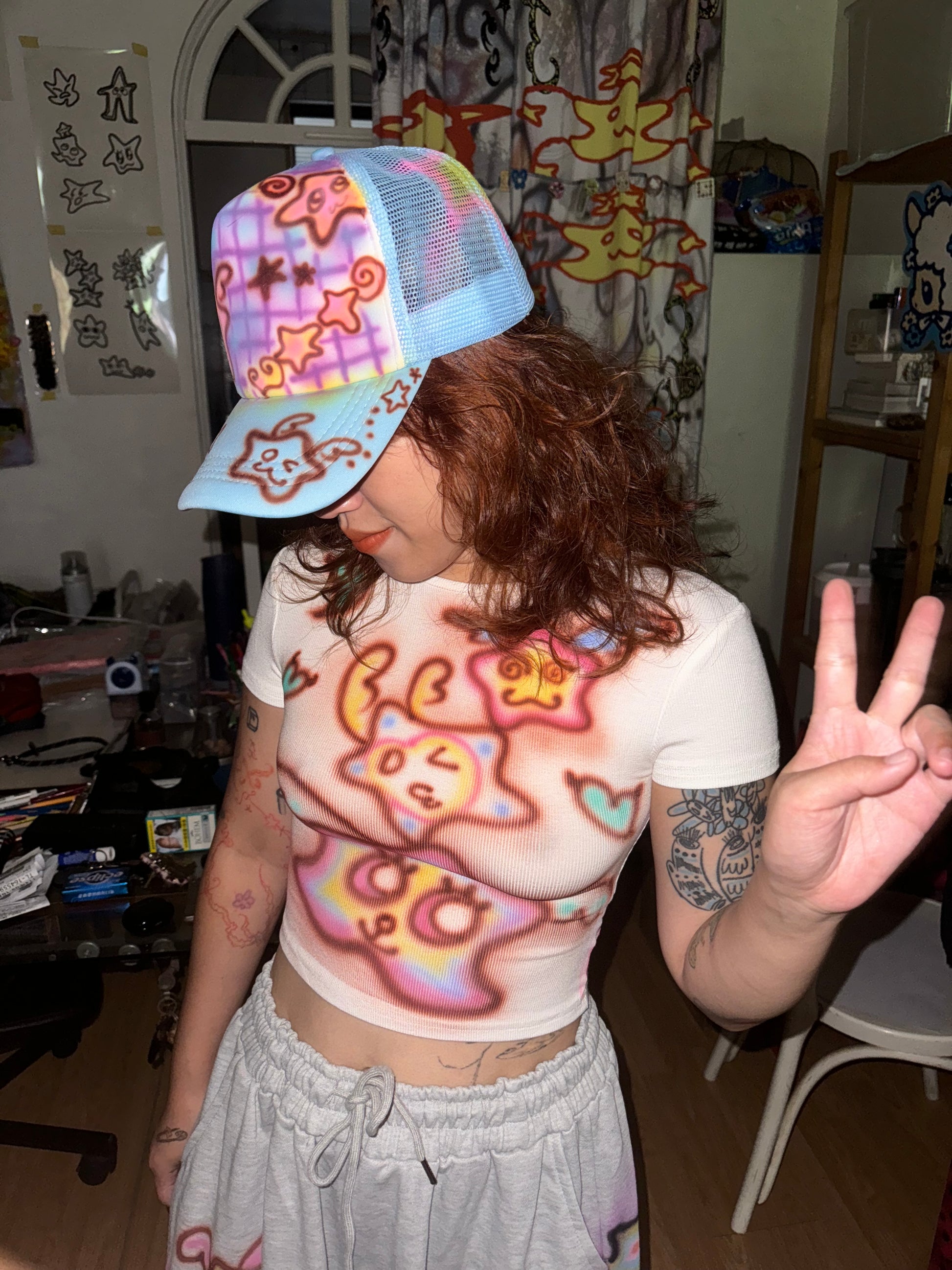 Star Fitted Top - FlyFly x3