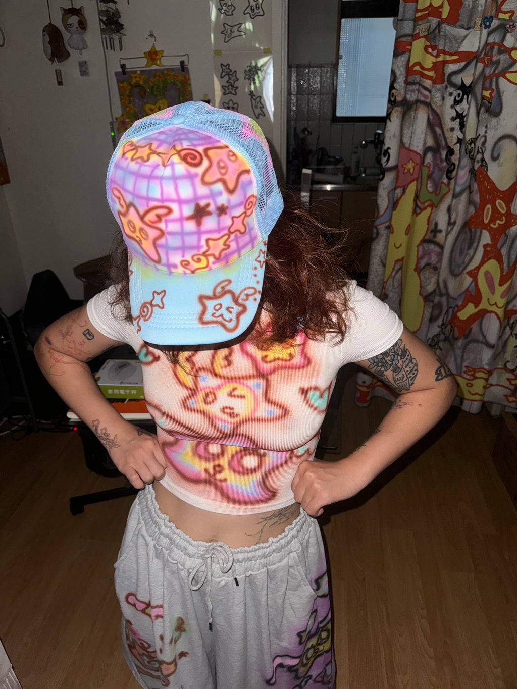 Star Fitted Top - FlyFly x3