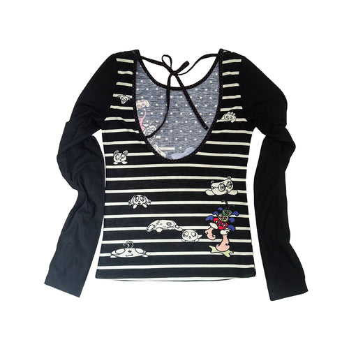 Family Party Long Sleeves-Black